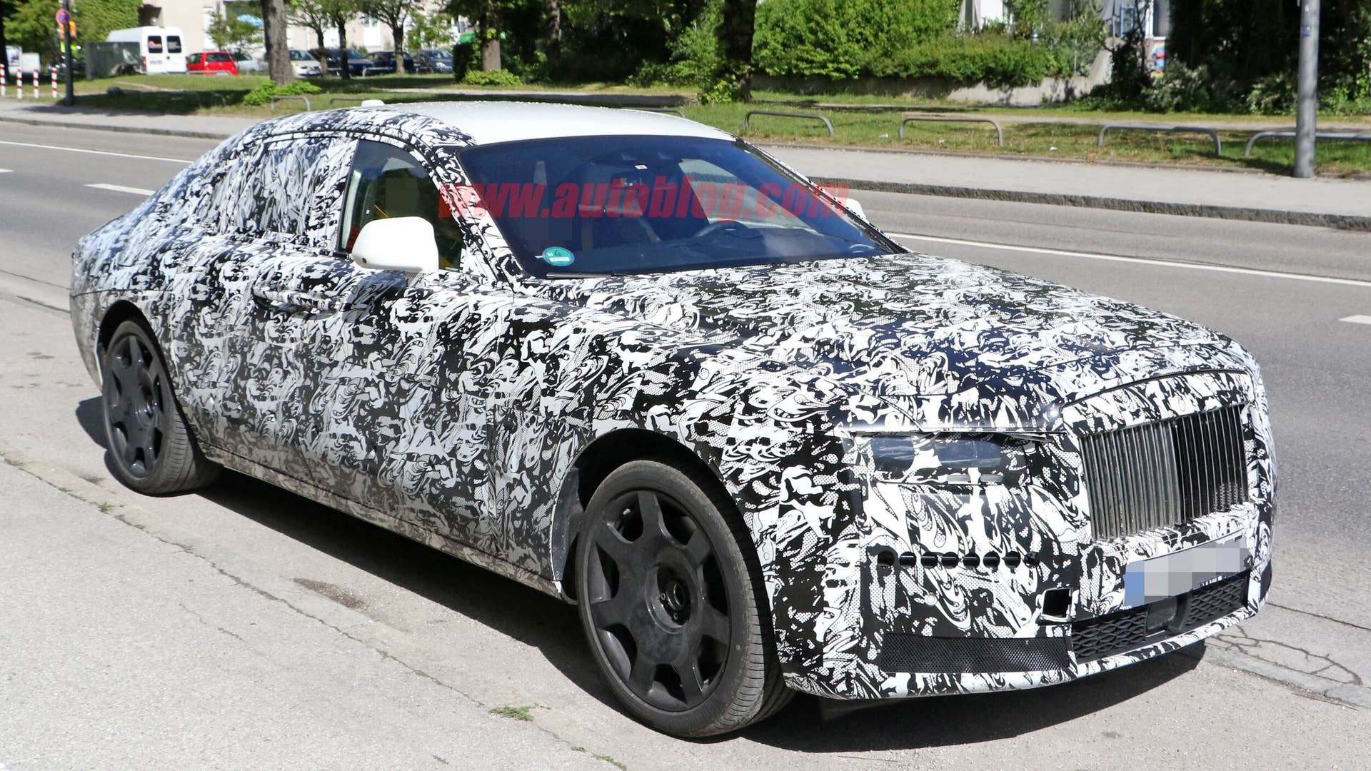 Rolls-Royce Ghost spied