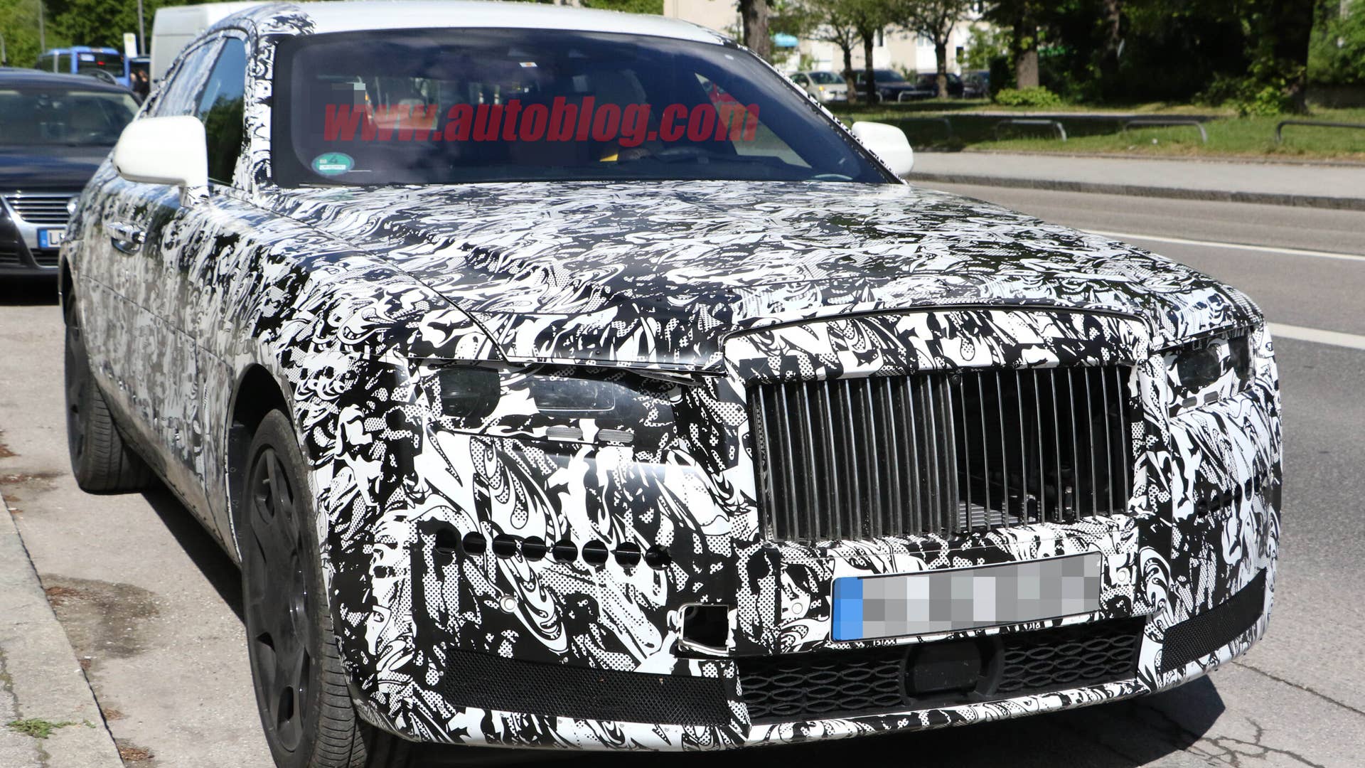 Rolls-Royce Ghost spied