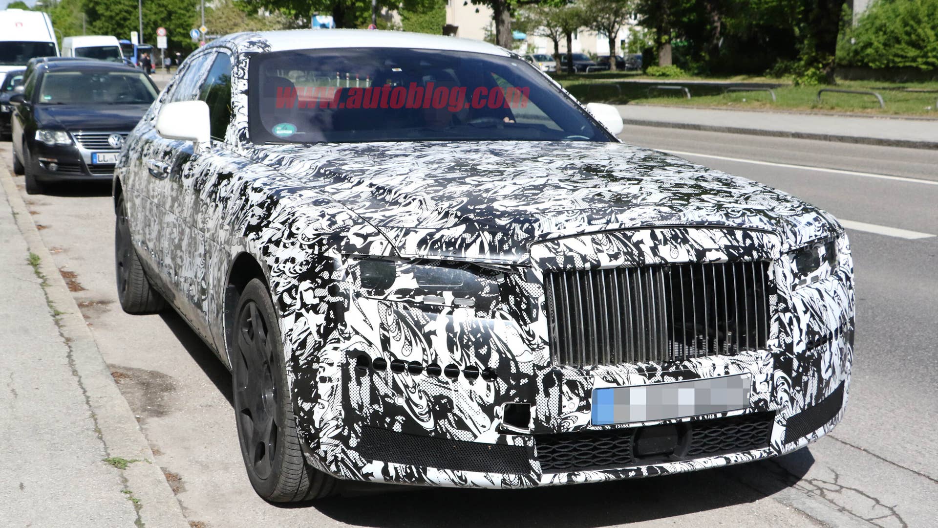 Rolls-Royce Ghost spied