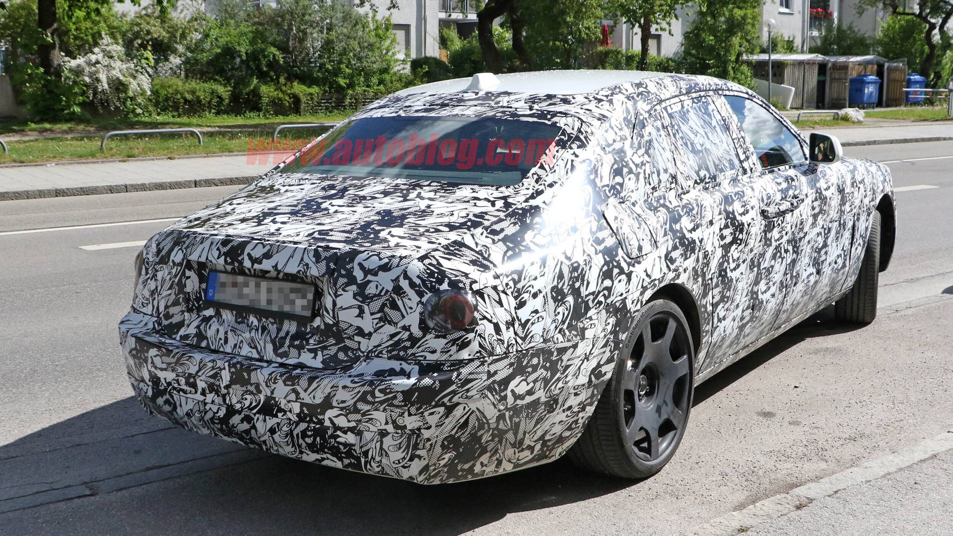Rolls-Royce Ghost spied