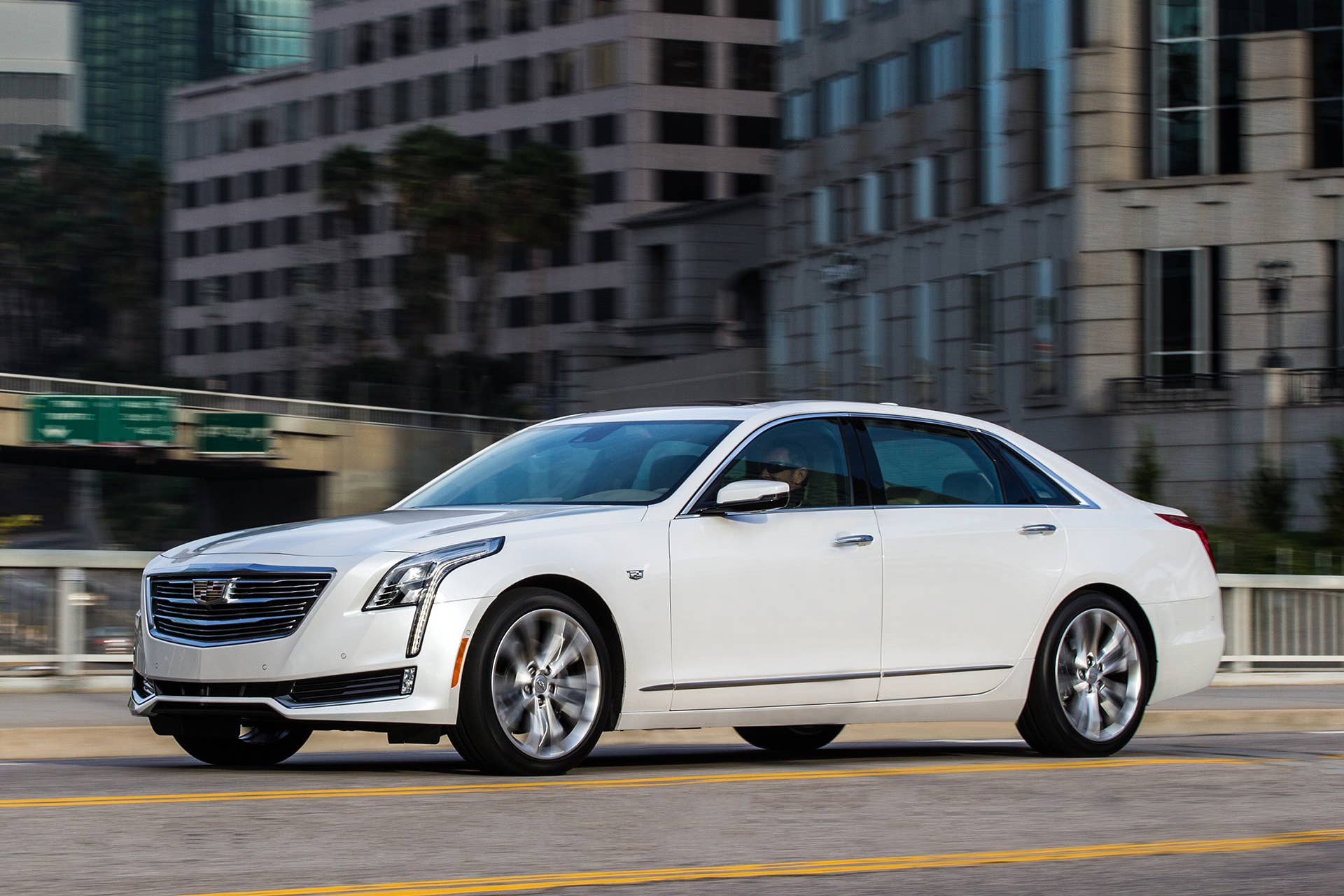 2016 Cadillac CT6 driving
