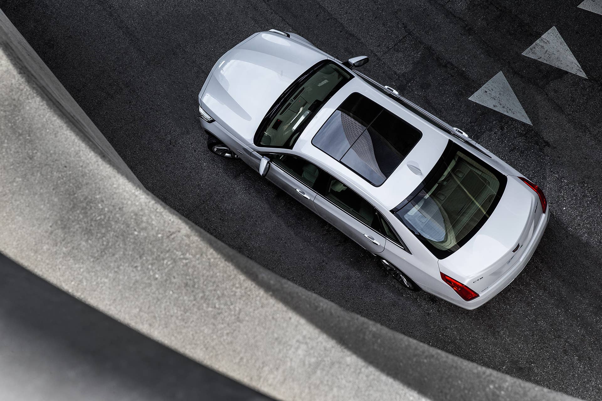 2016 Cadillac CT6 top view