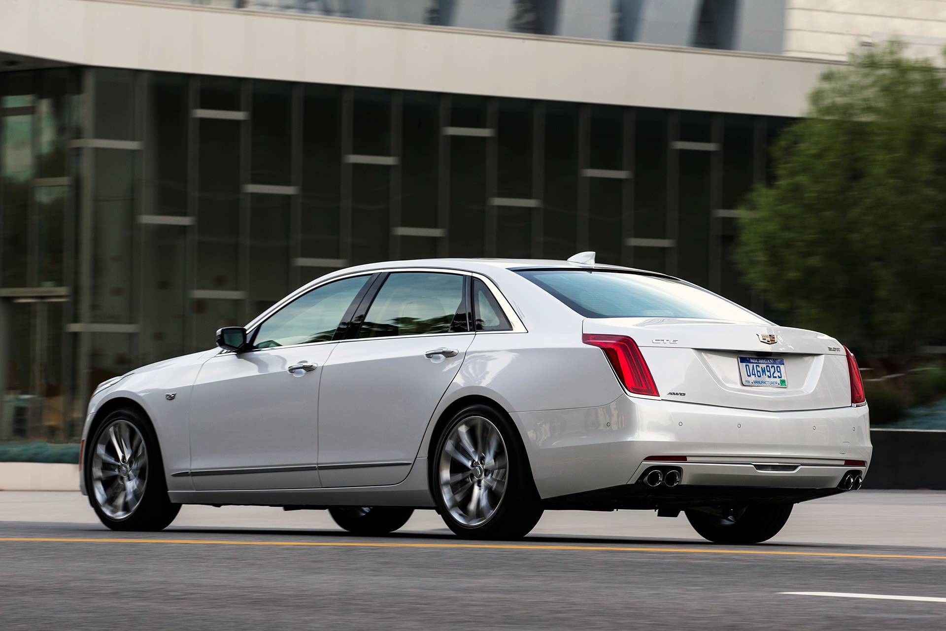 2016 Cadillac CT6 driving