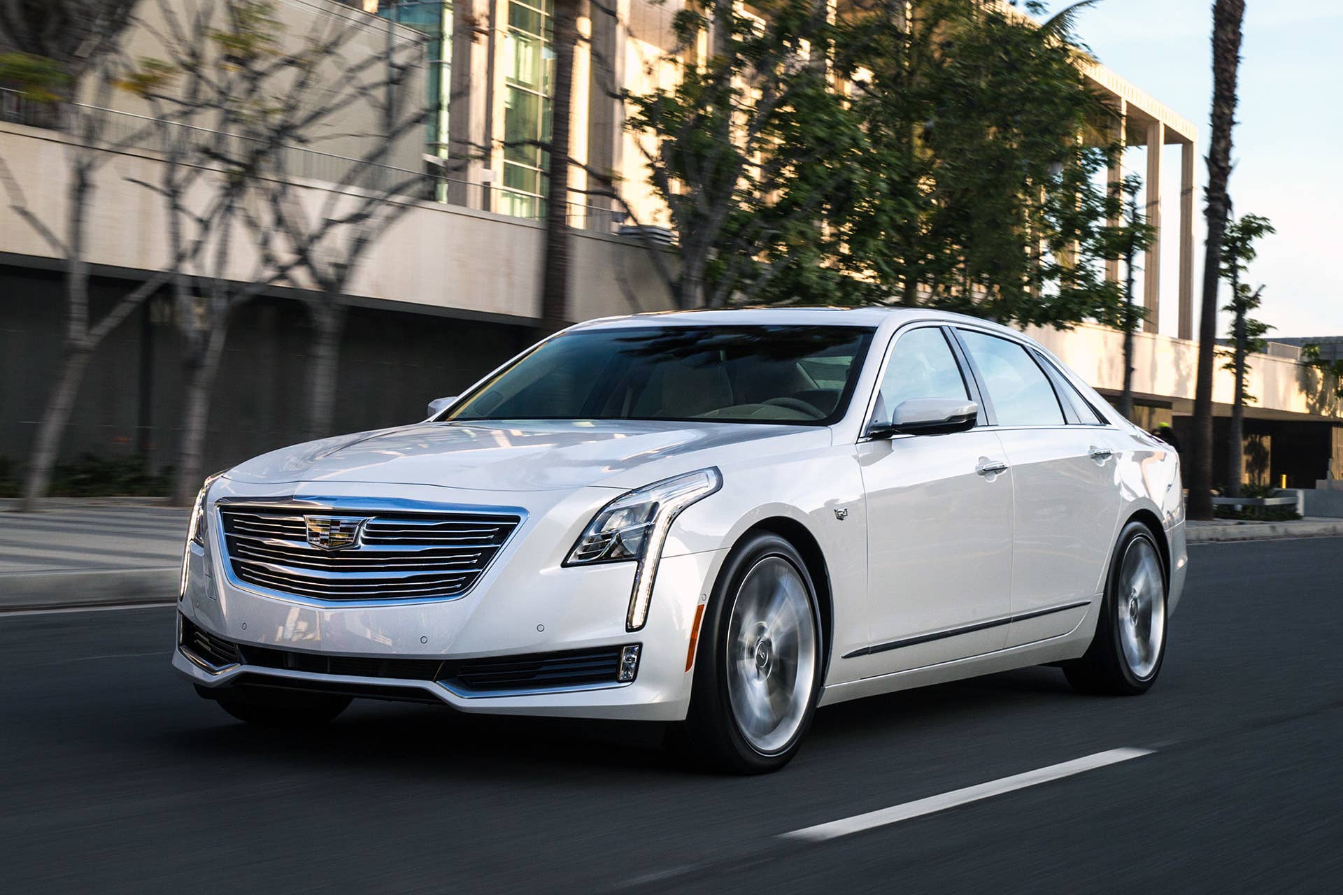 2016 Cadillac CT6 driving