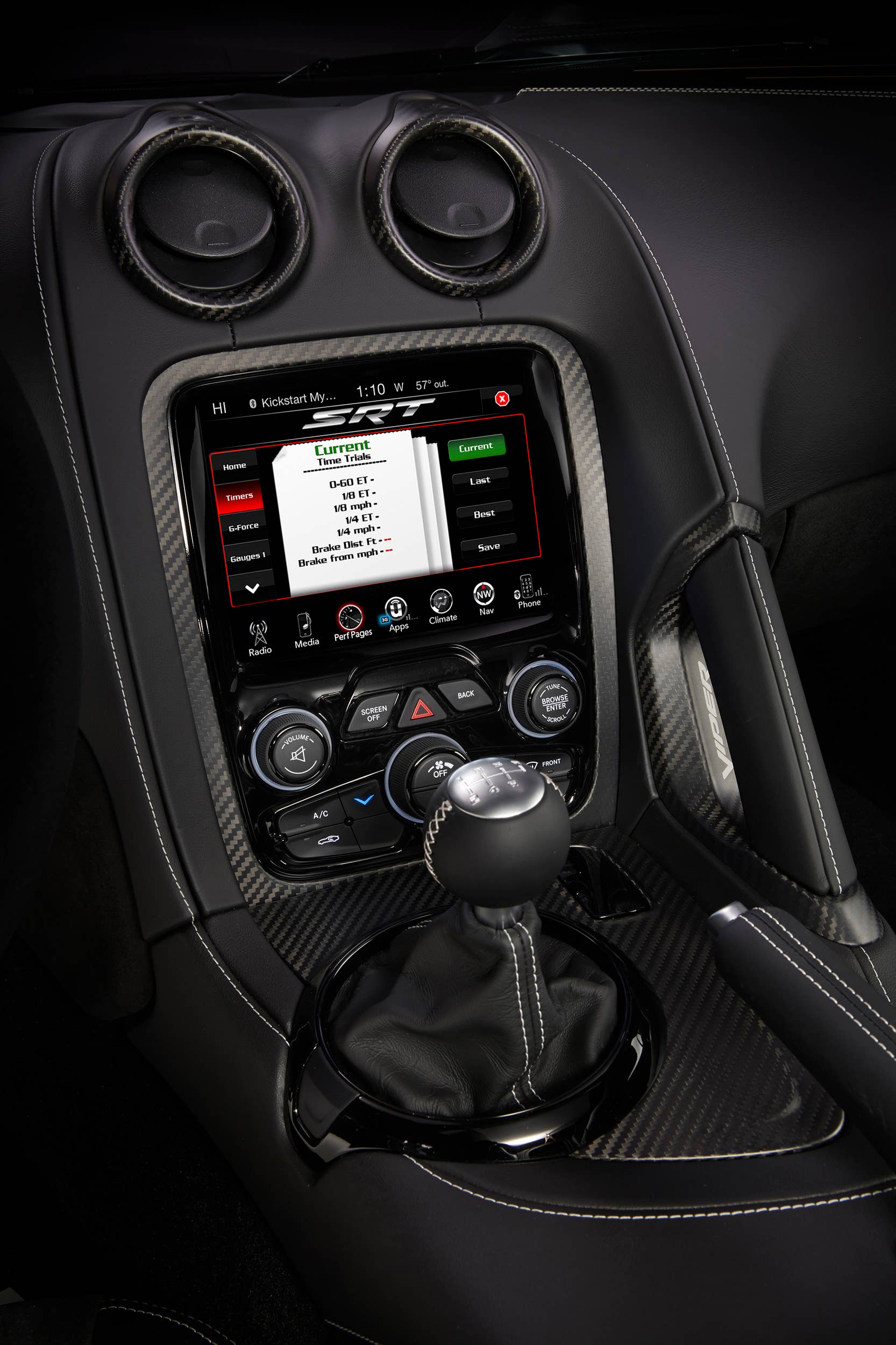 acr viper dodge 2016 display