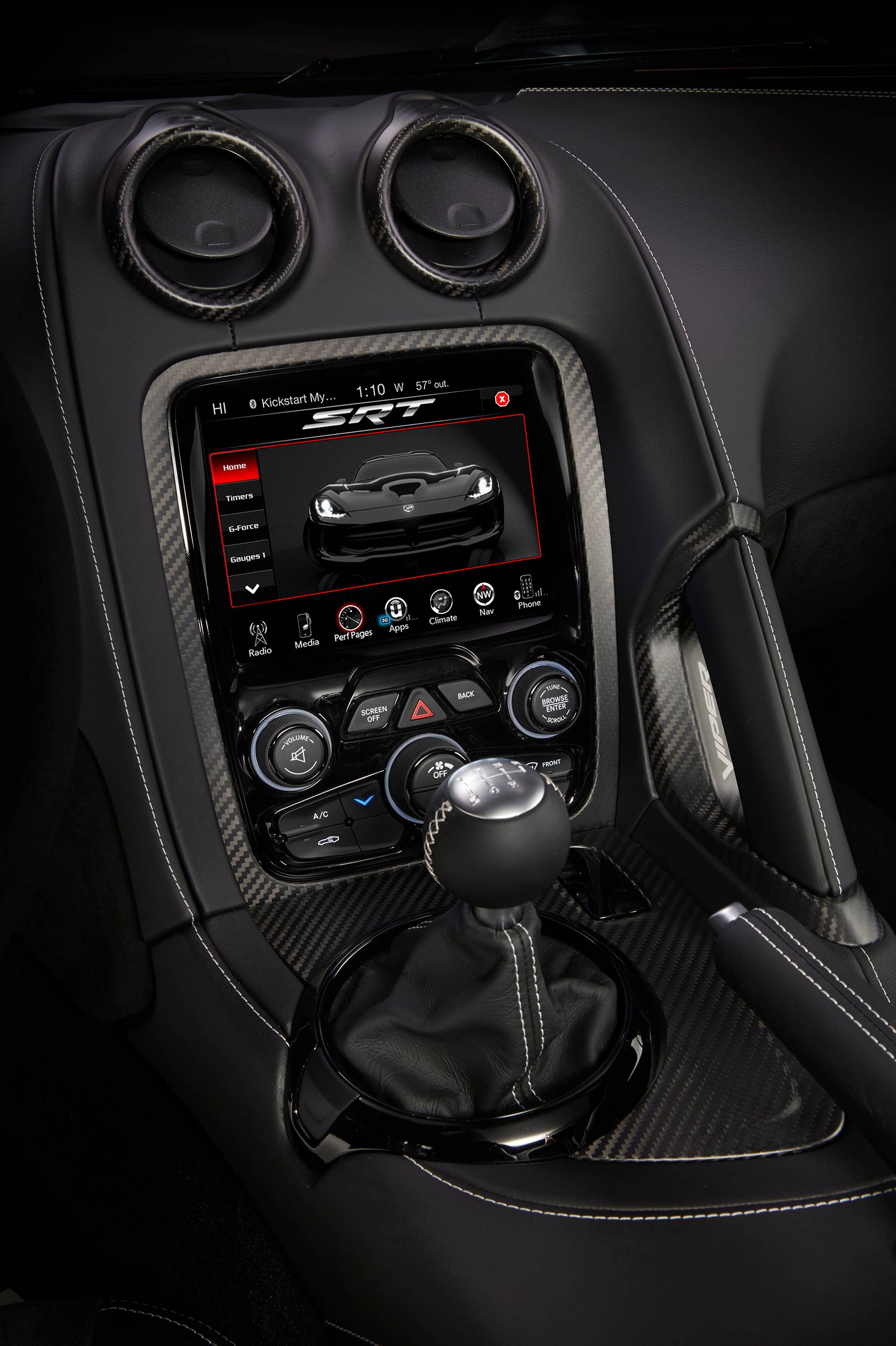 viper acr dodge 2016 stack display