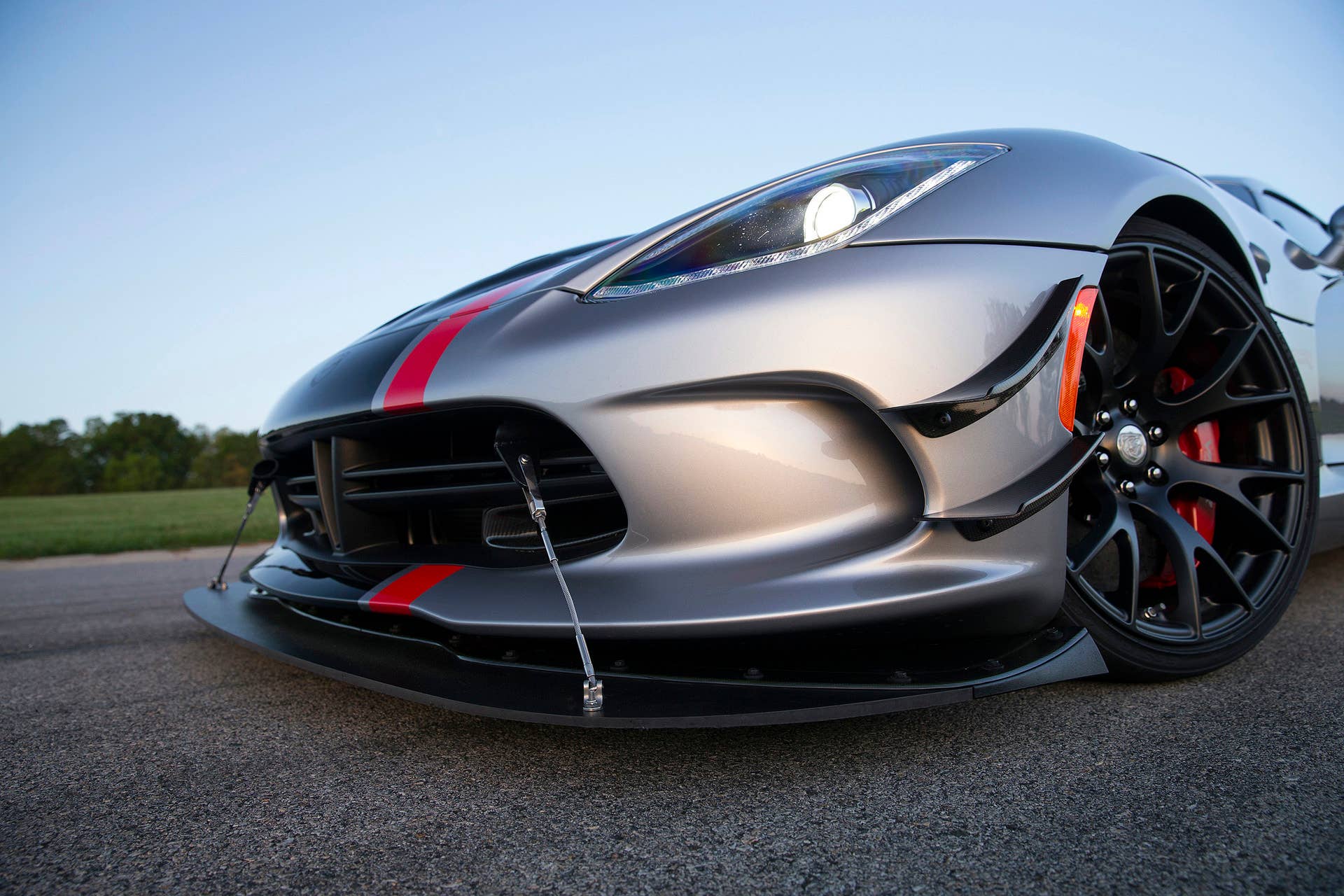 spoiler splitter dodge viper acr fascia