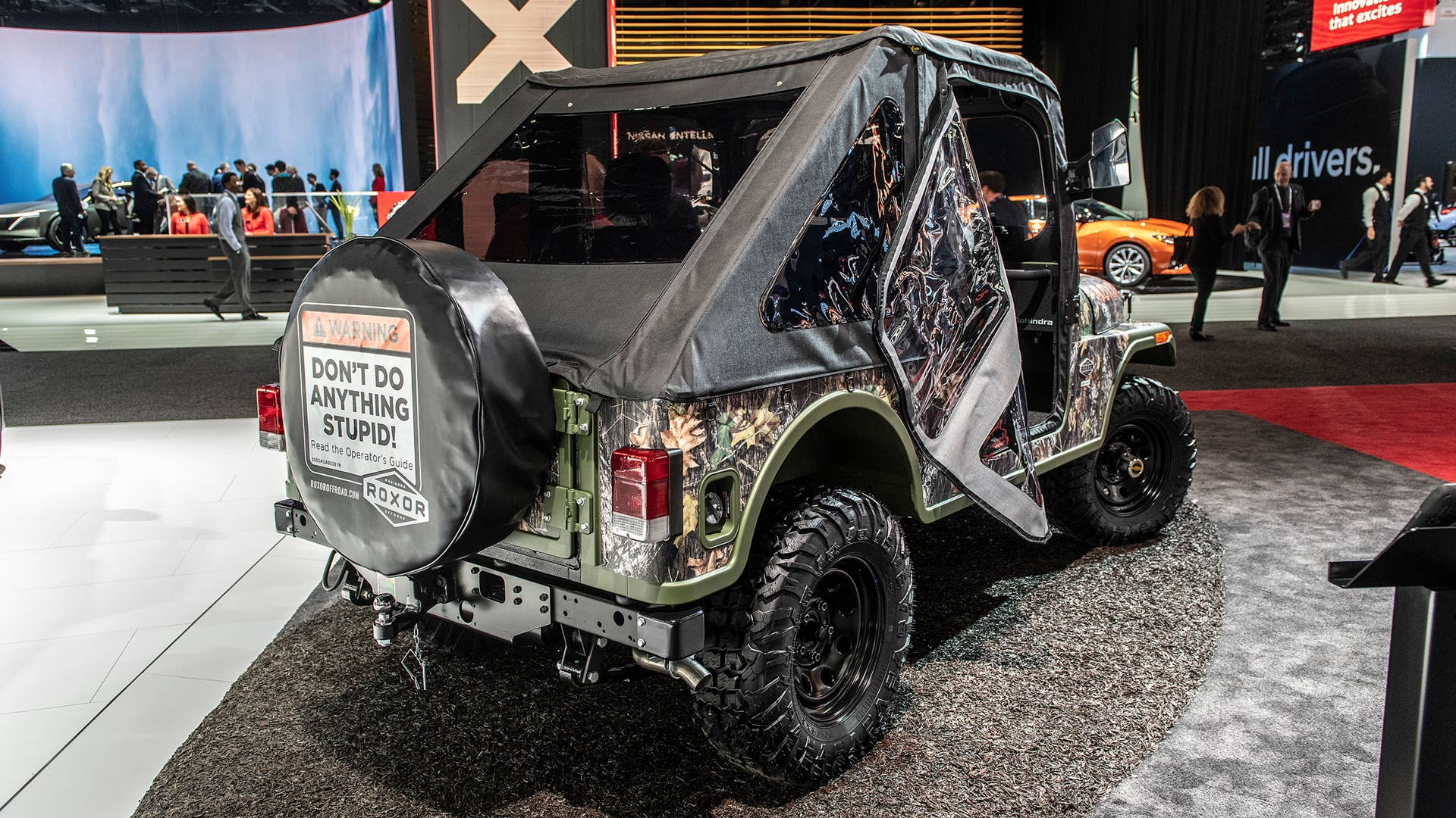 Mahindra is at Detroit Auto Show for first time, showing Roxor — and ...