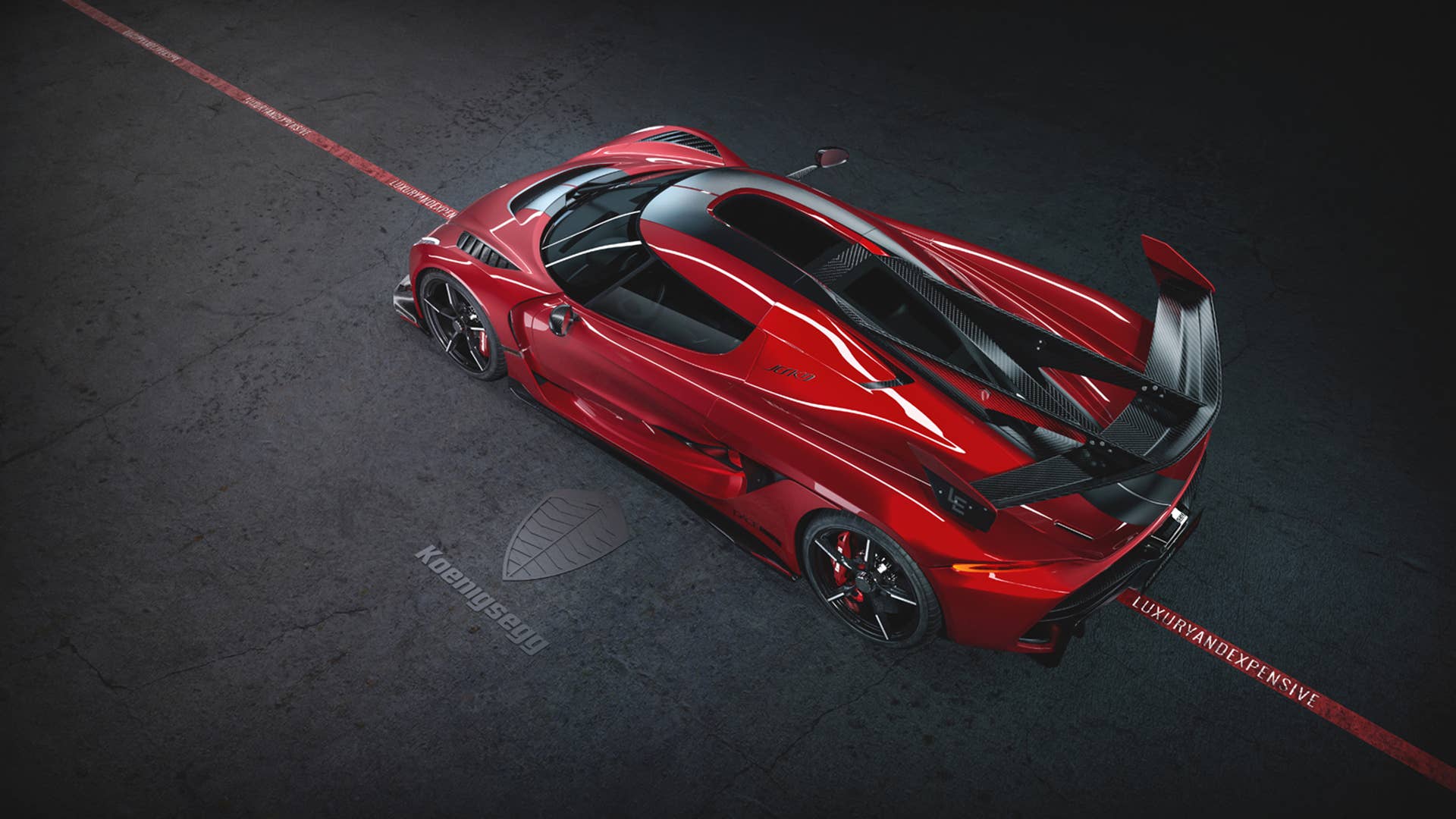 Koenigsegg Jesko Red Cherry Edition