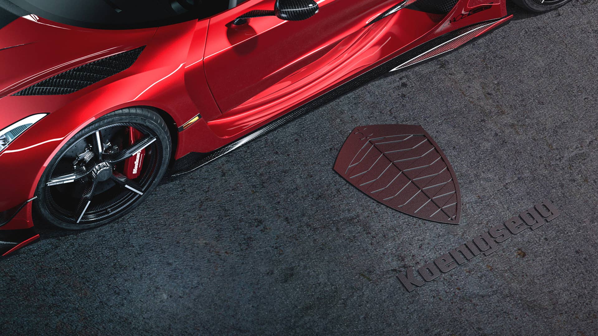 Koenigsegg Jesko Red Cherry Edition