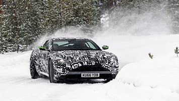 2019 Aston Martin Vantage Cold Weather Testing