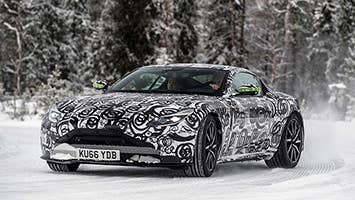 2019 Aston Martin Vantage Cold Weather Testing