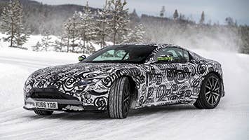 2019 Aston Martin Vantage Cold Weather Testing