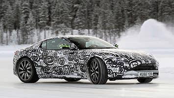 2019 Aston Martin Vantage Cold Weather Testing