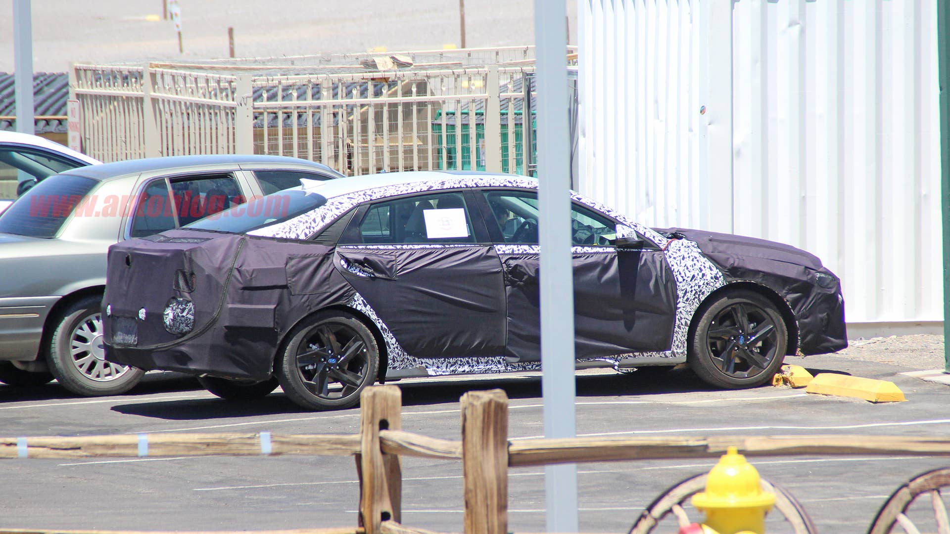 Next-generation Hyundai Elantra in camouflage