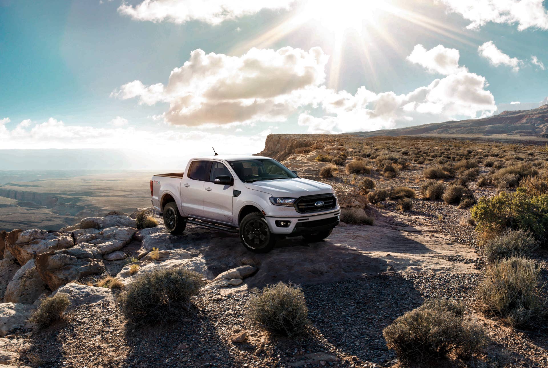 2019 Ford Ranger equipped with optional Black Appearance Package