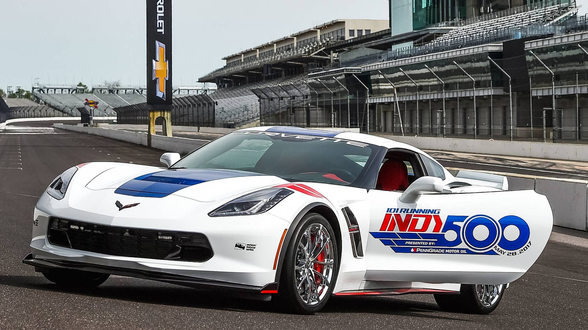 corvette pace car door