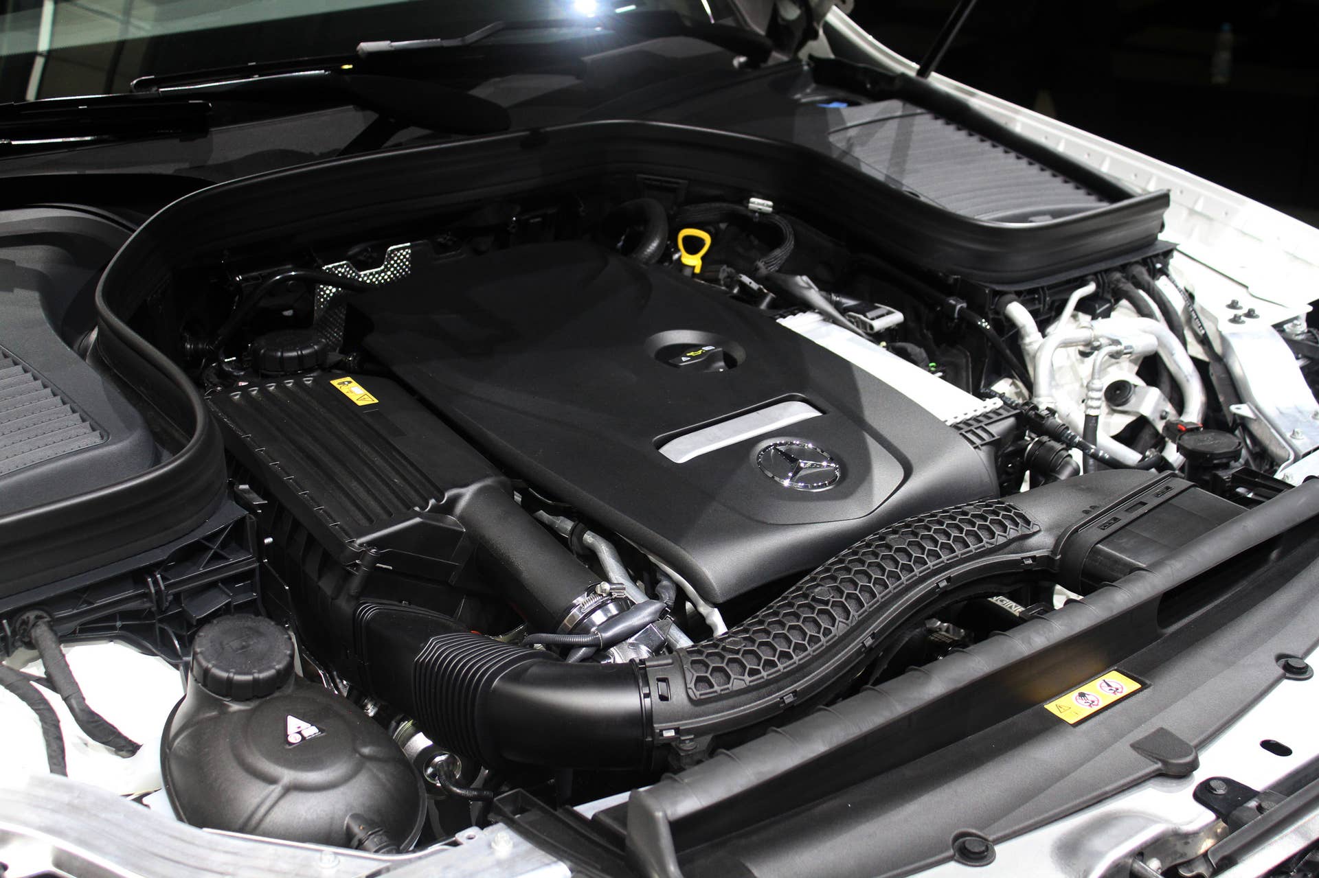 2016 Mercedes-Benz GLC 250d engine.
