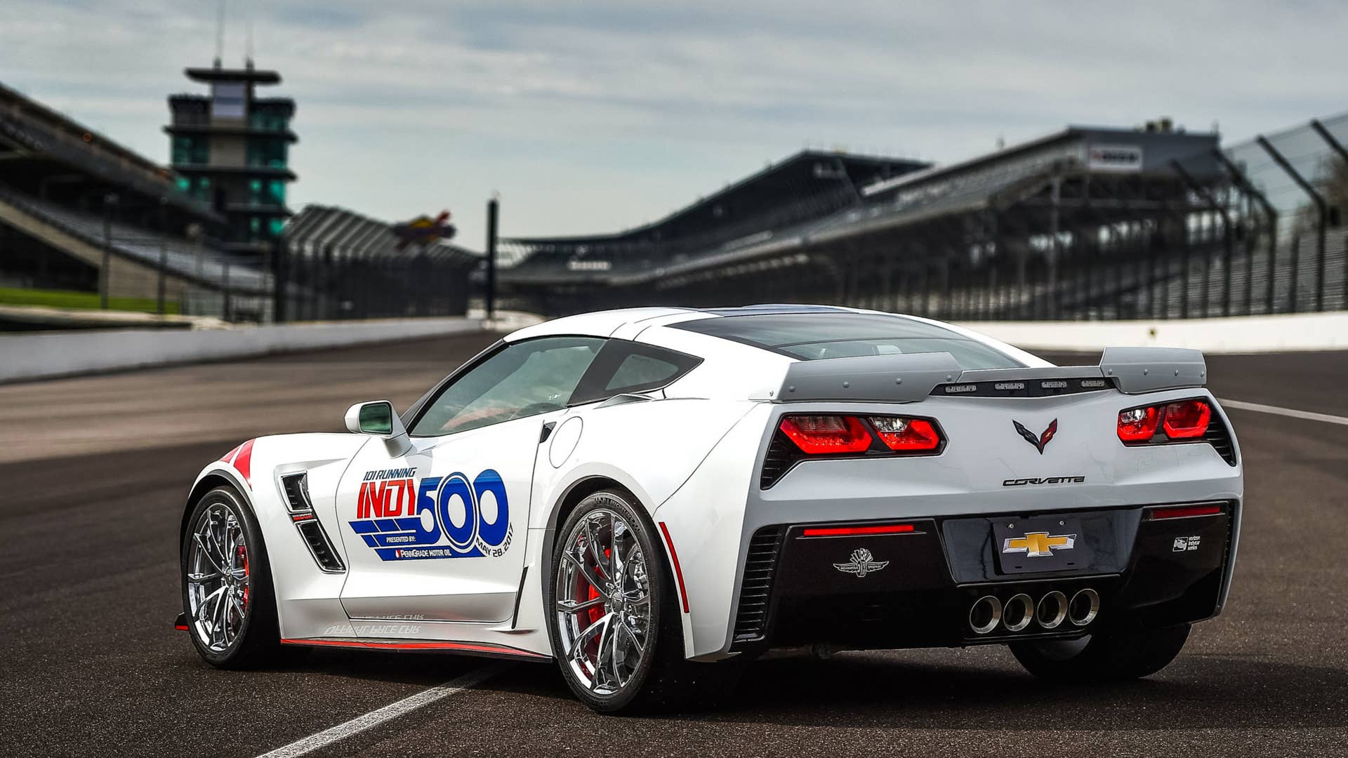 corvette pace car rear