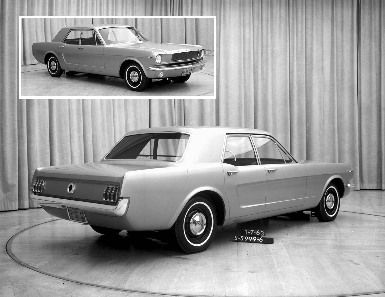Mustang sedan prototype 1963