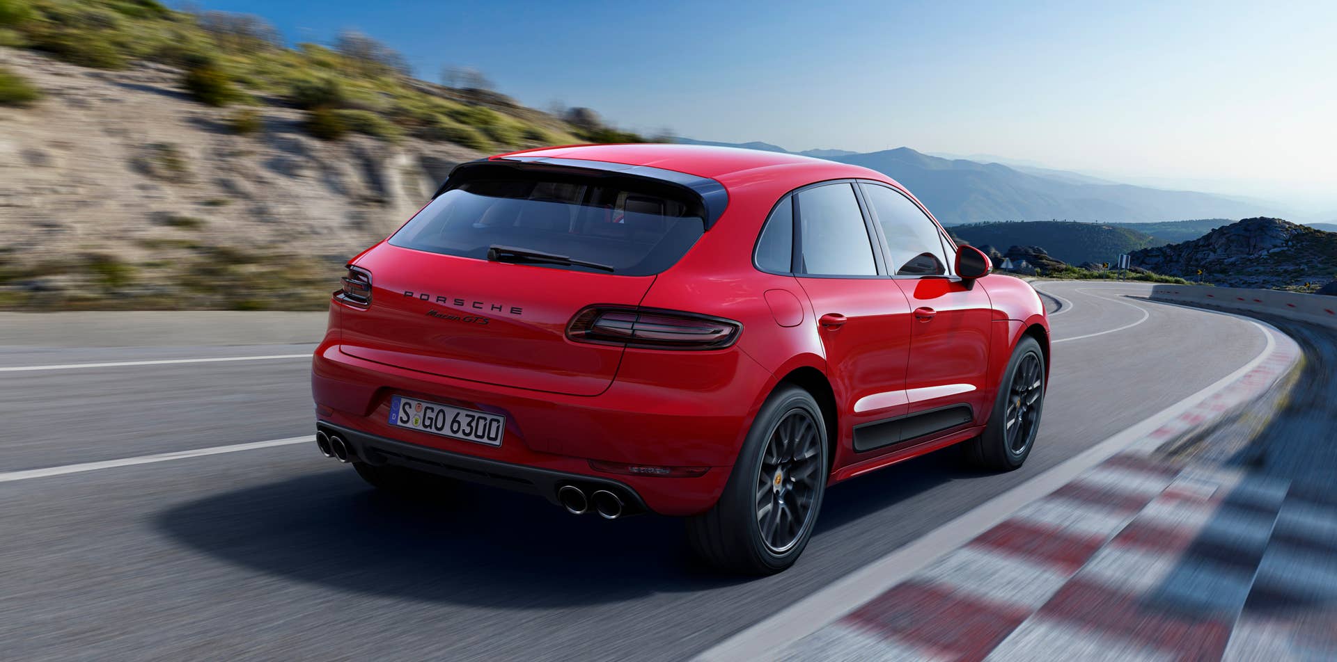 Porsche Macan GTS rear 3/4