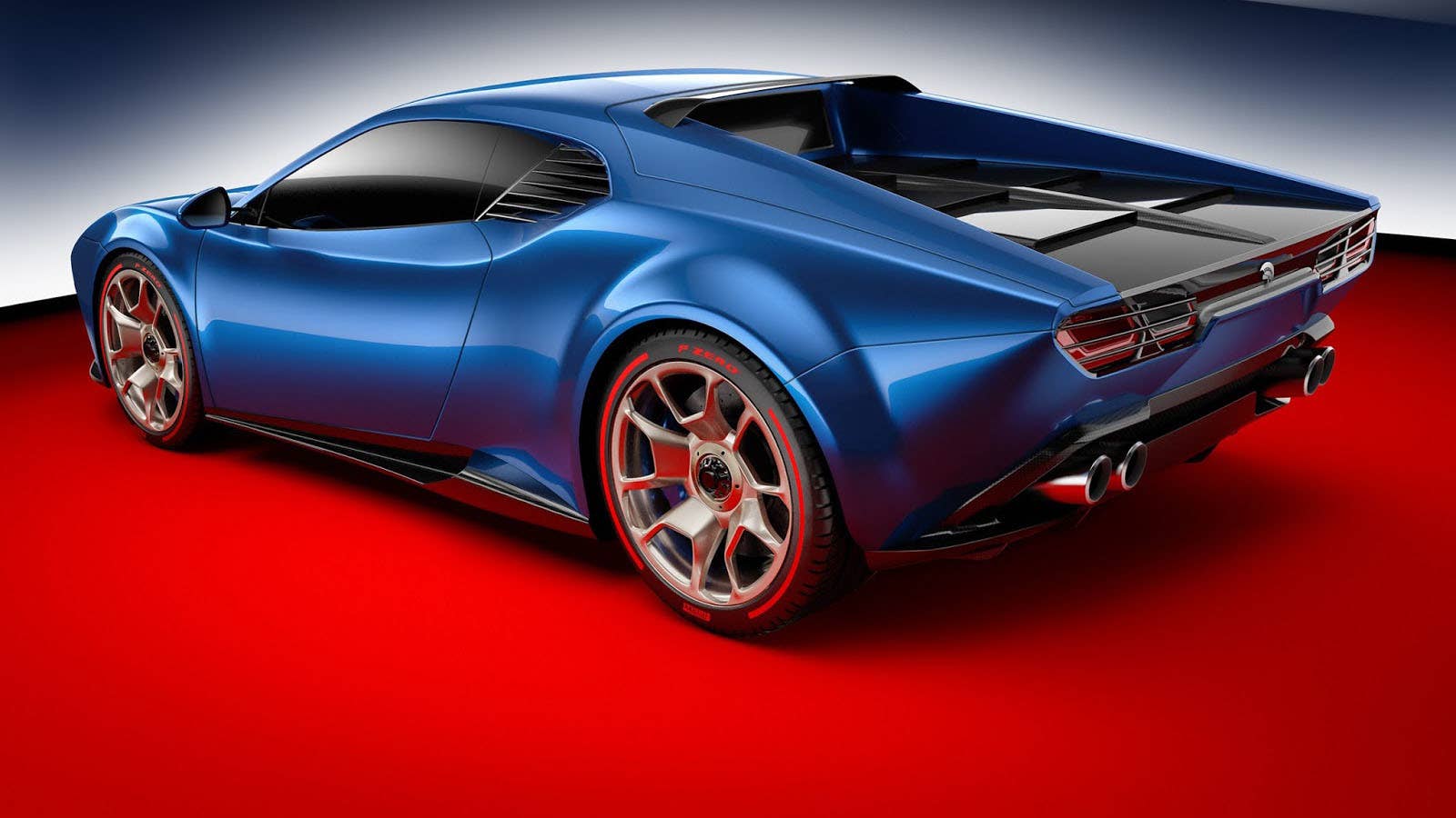 Ares Project Panther rear