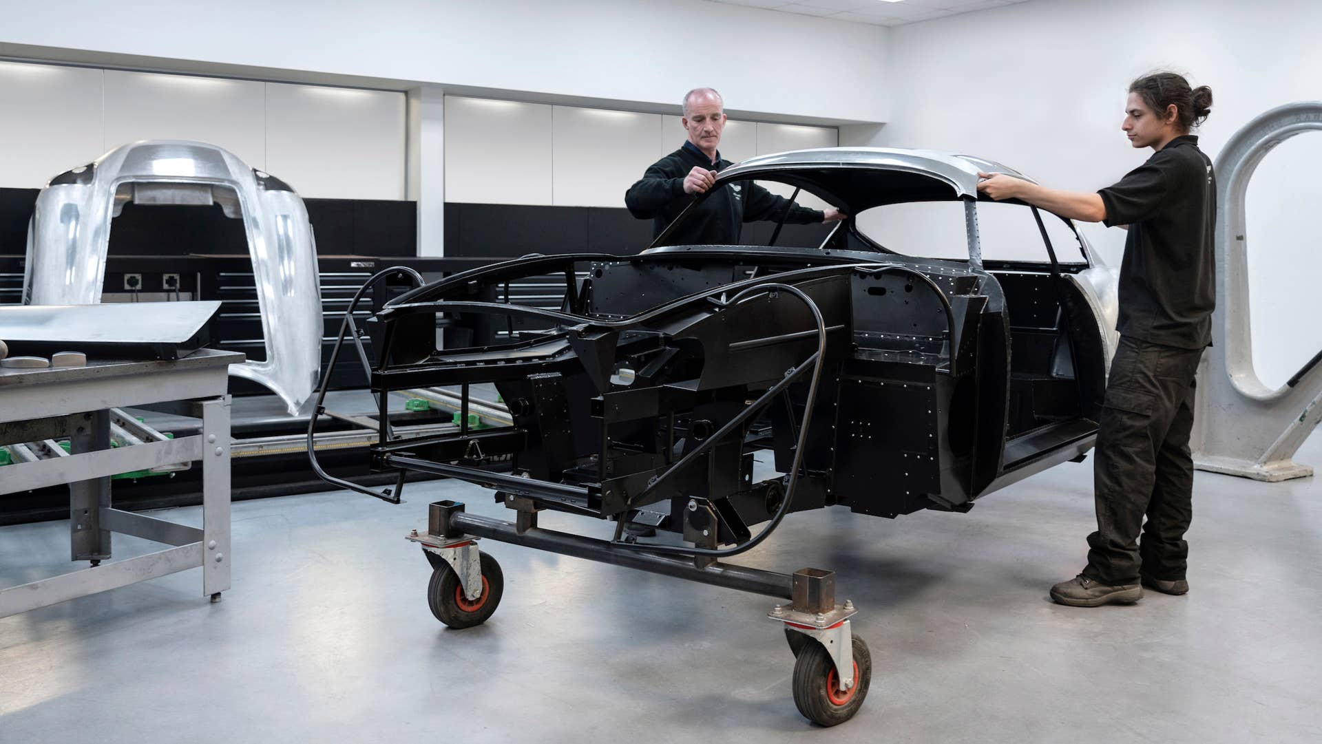First Aston Martin DB4 GT Zagato continuation body completed - Autoblog