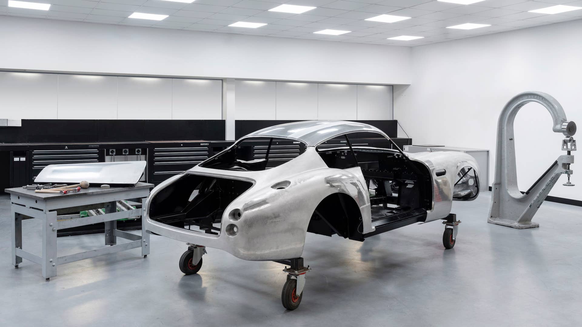 First Aston Martin DB4 GT Zagato continuation body completed - Autoblog