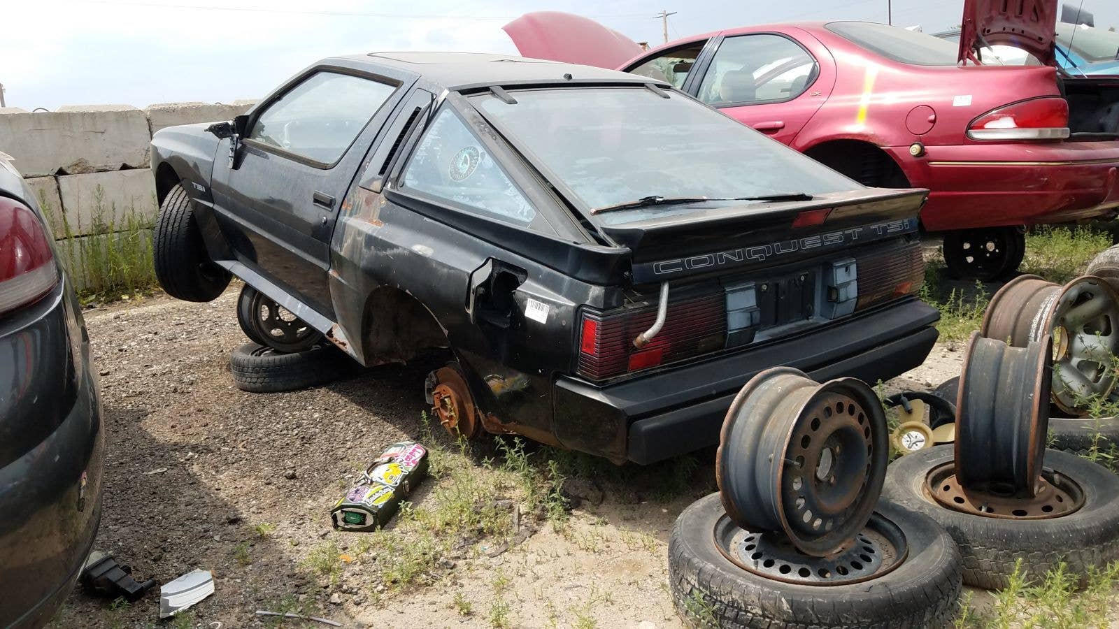 1987 Chrysler Conquest TSi in Colorado wrecking yard