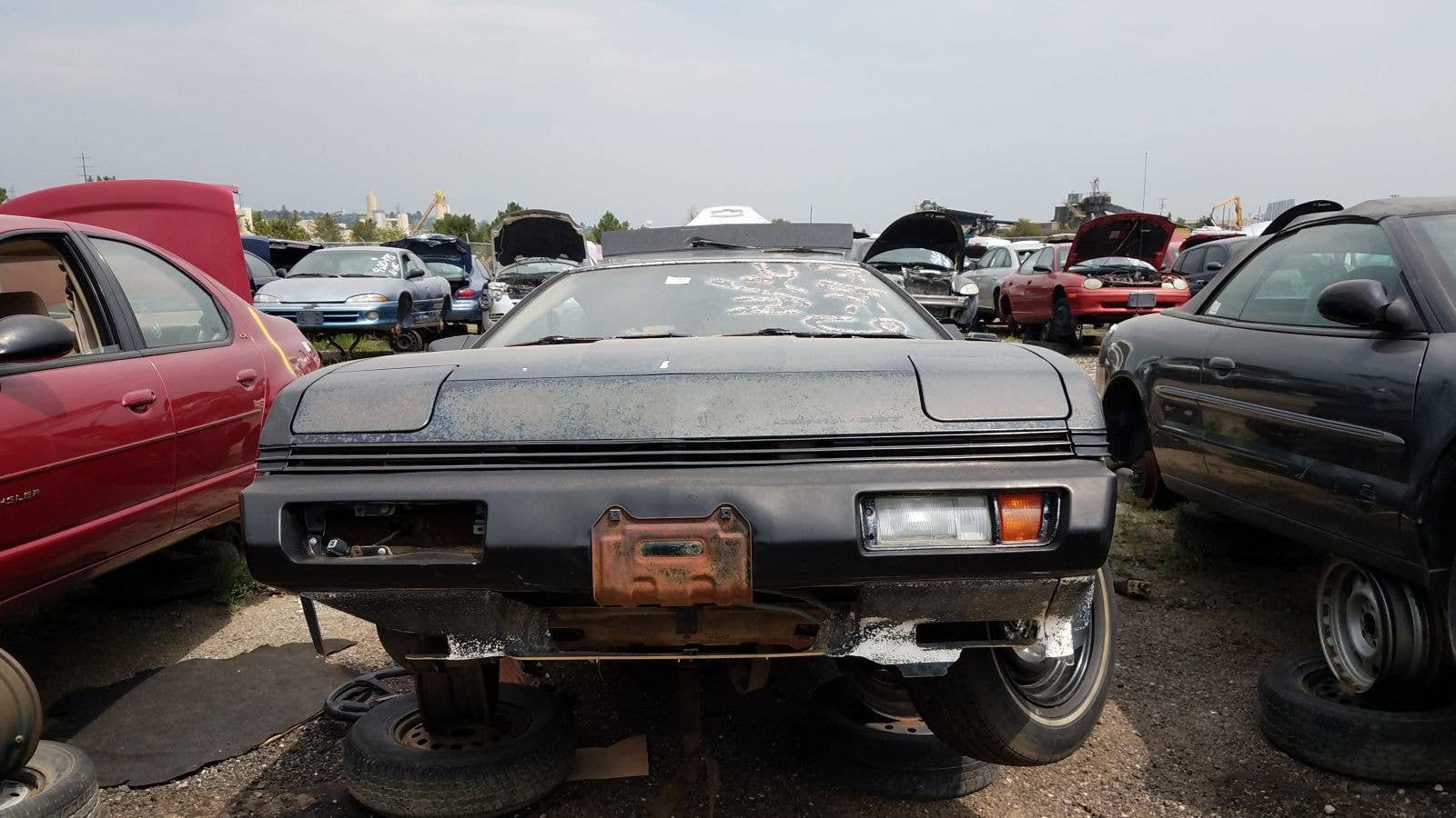 1987 Chrysler Conquest TSi in Colorado wrecking yard