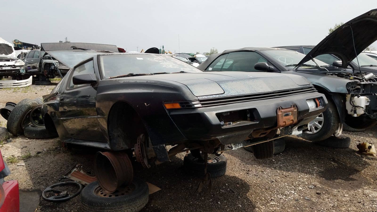 1987 Chrysler Conquest TSi in Colorado wrecking yard