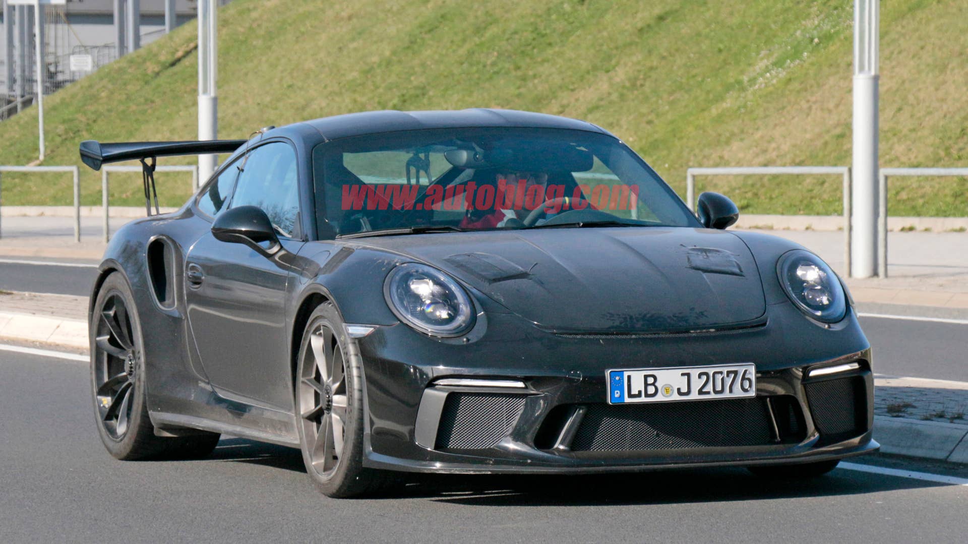 2018 Porsche 911 GT3 RS spy shots