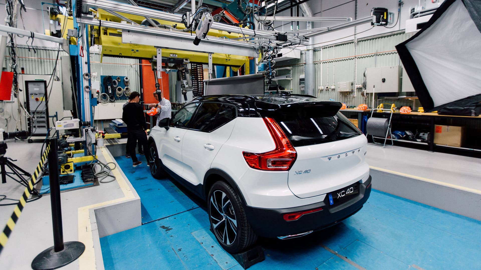 Volvo and POC crash testing