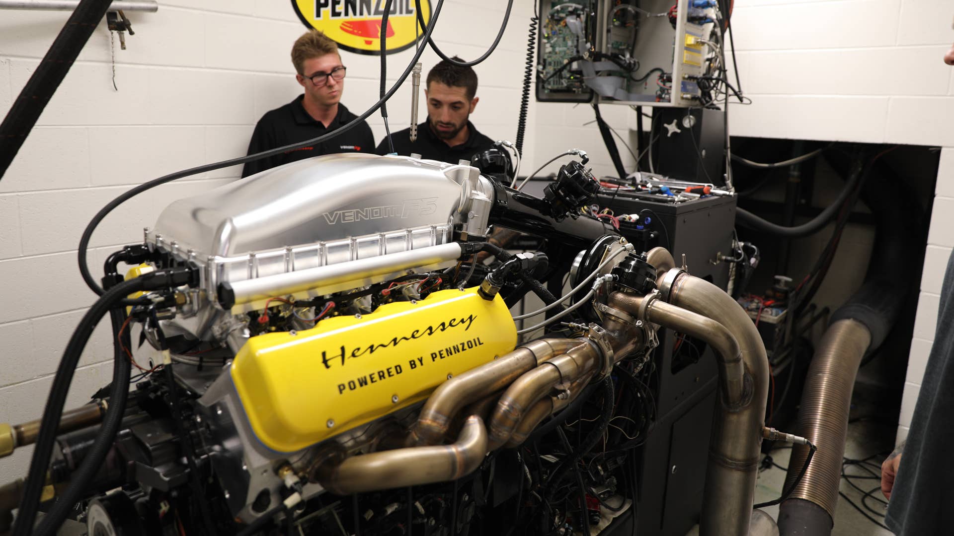 Fury, the Hennessey Venom F5 engine