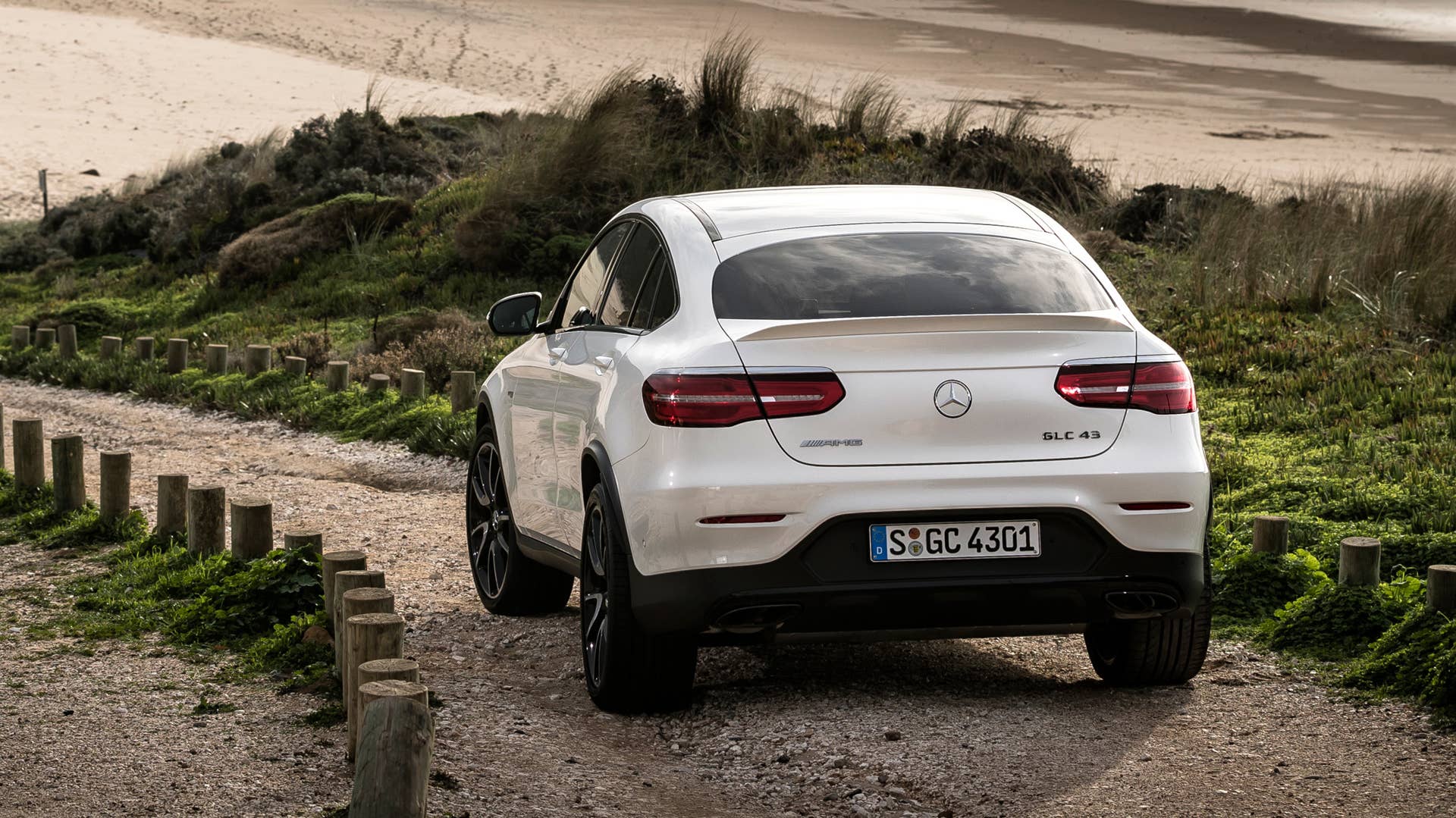 2017 Mercedes-AMG GLC43 rear