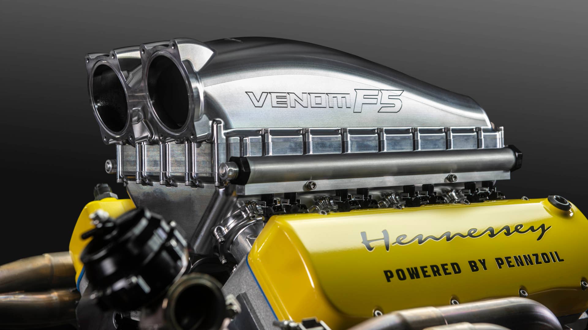 Fury, the Hennessey Venom F5 engine