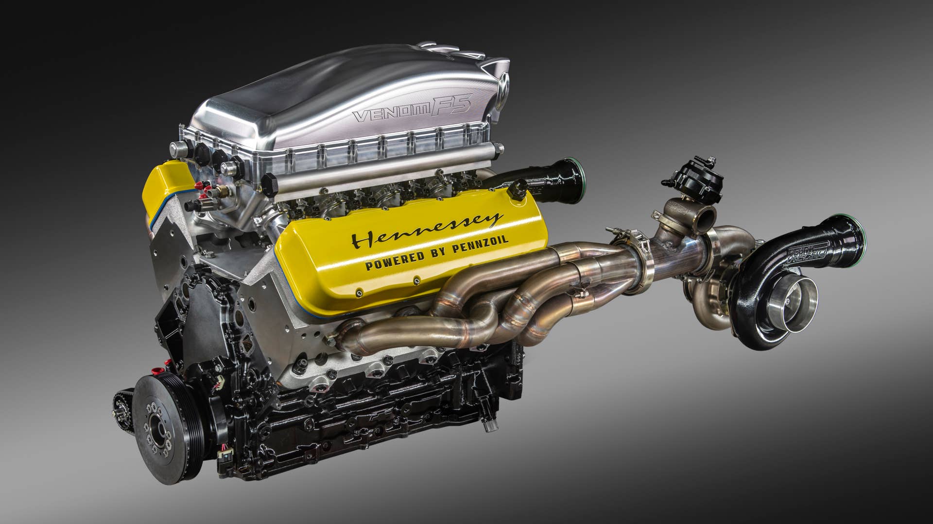 Fury, the Hennessey Venom F5 engine