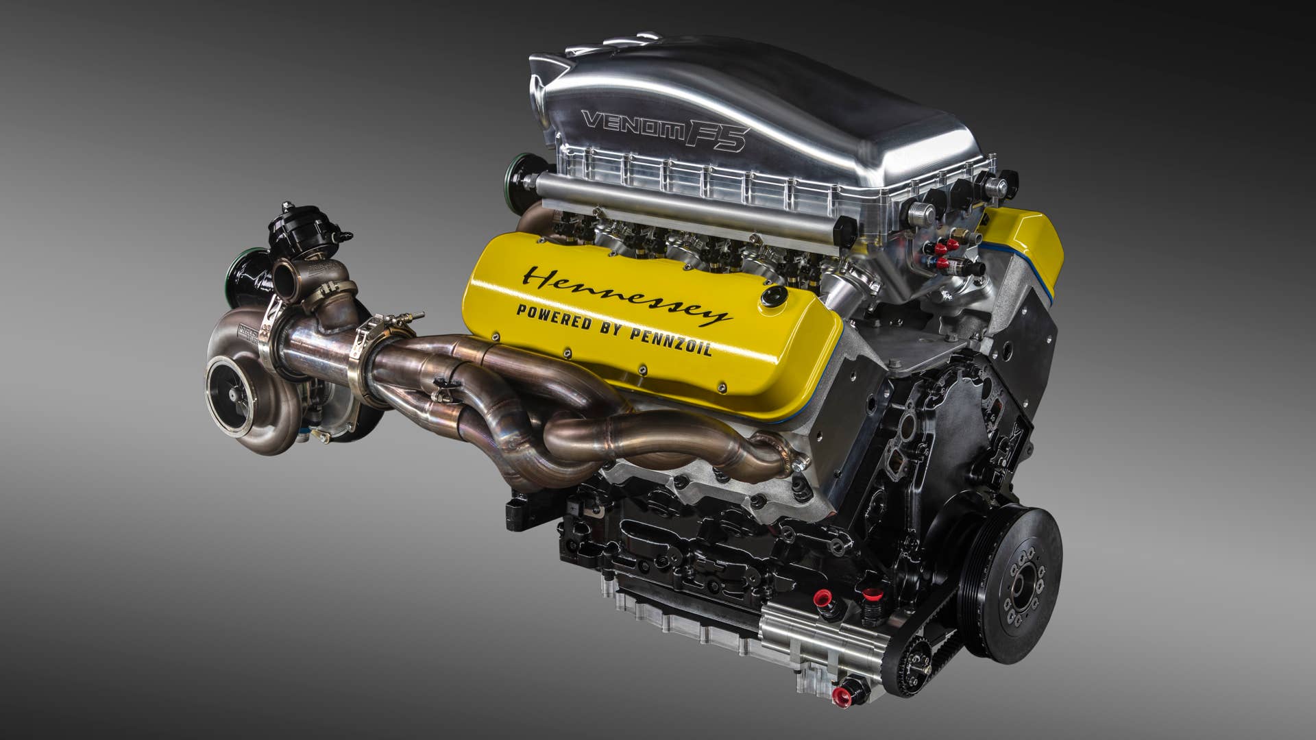Fury, the Hennessey Venom F5 engine