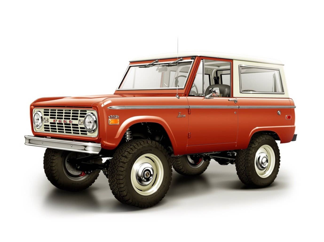 ICON is auctioning off a restomod Bronco and giving 10 percent of the winning bid to charity.