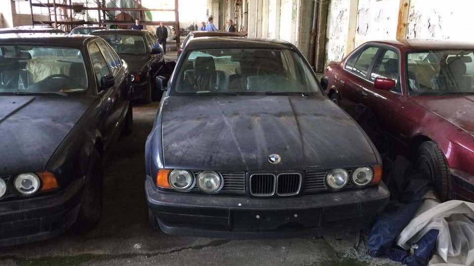 Bulgarian BMW 5 Series barn finds