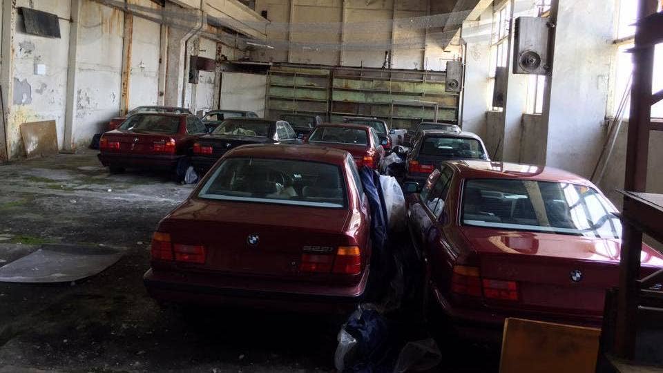 Bulgarian BMW 5 Series barn finds