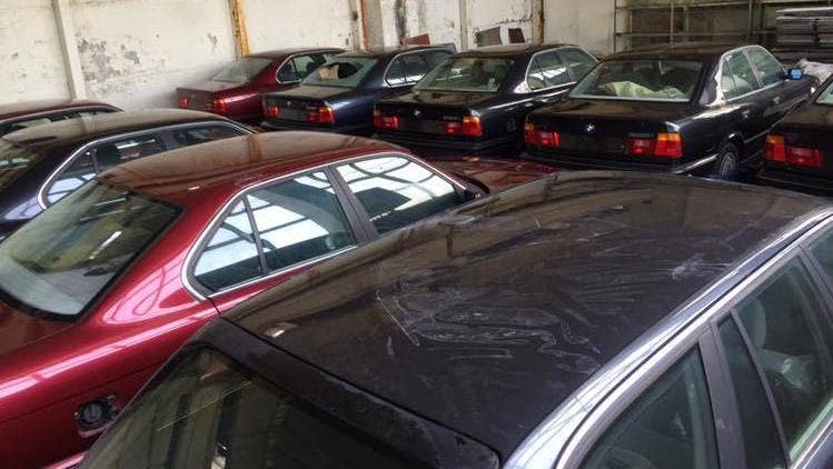 Bulgarian BMW 5 Series barn finds
