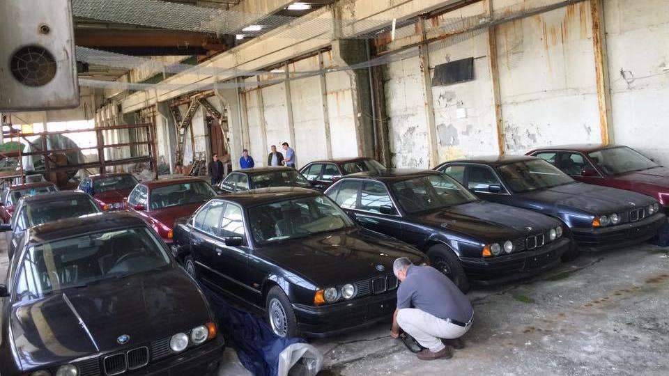 Bulgarian BMW 5 Series barn finds