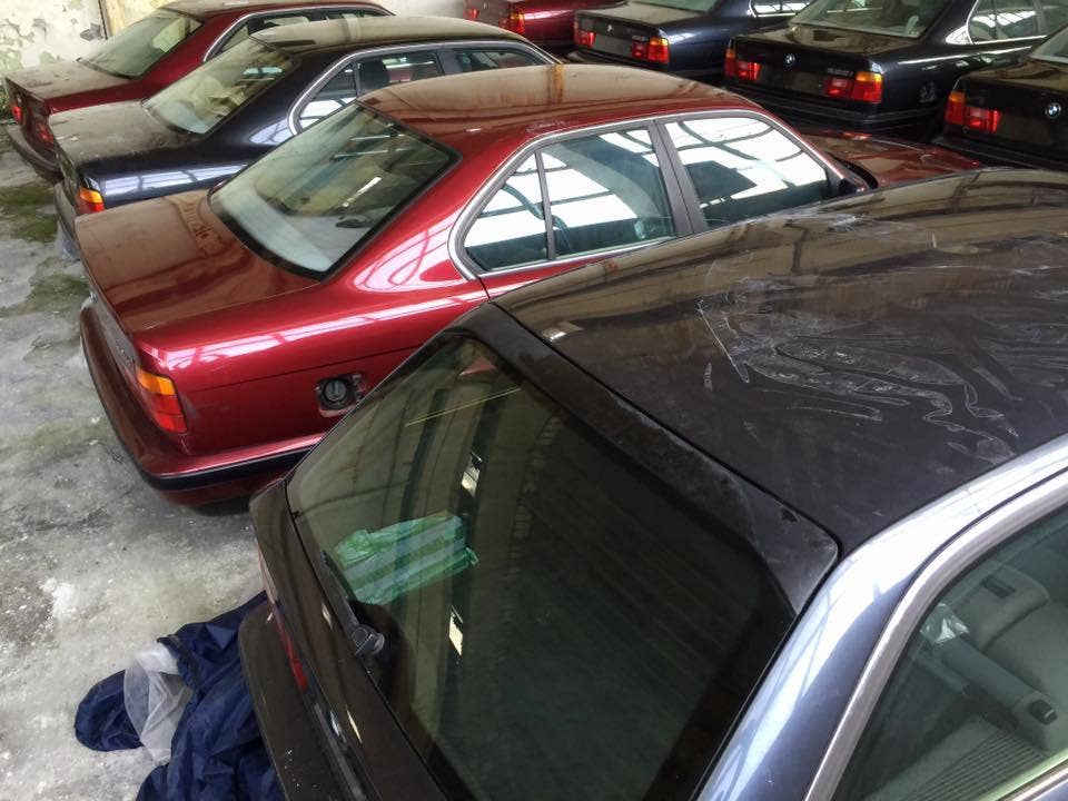 Bulgarian BMW 5 Series barn finds