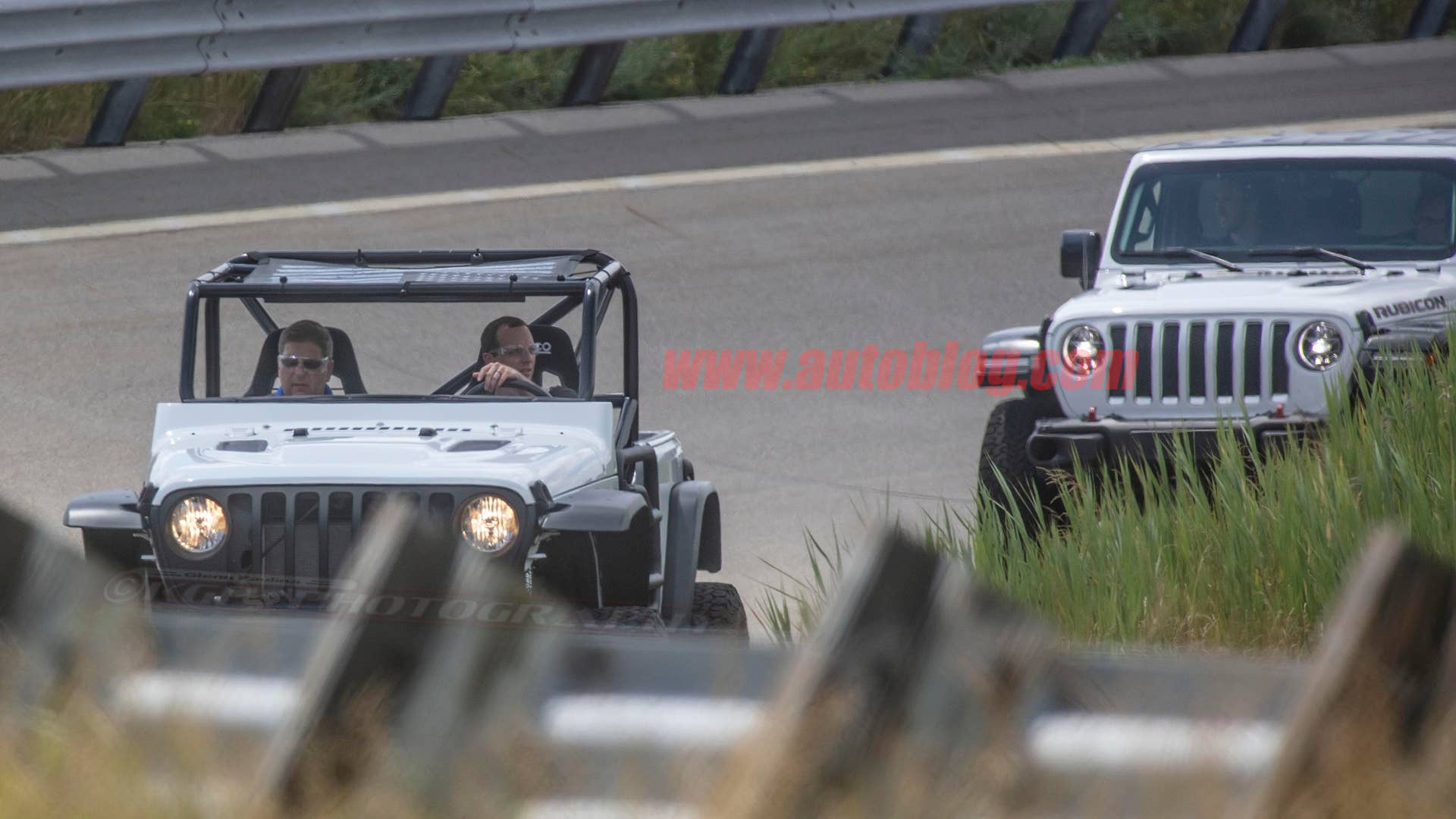 Jeep Wrangler custom off-roader