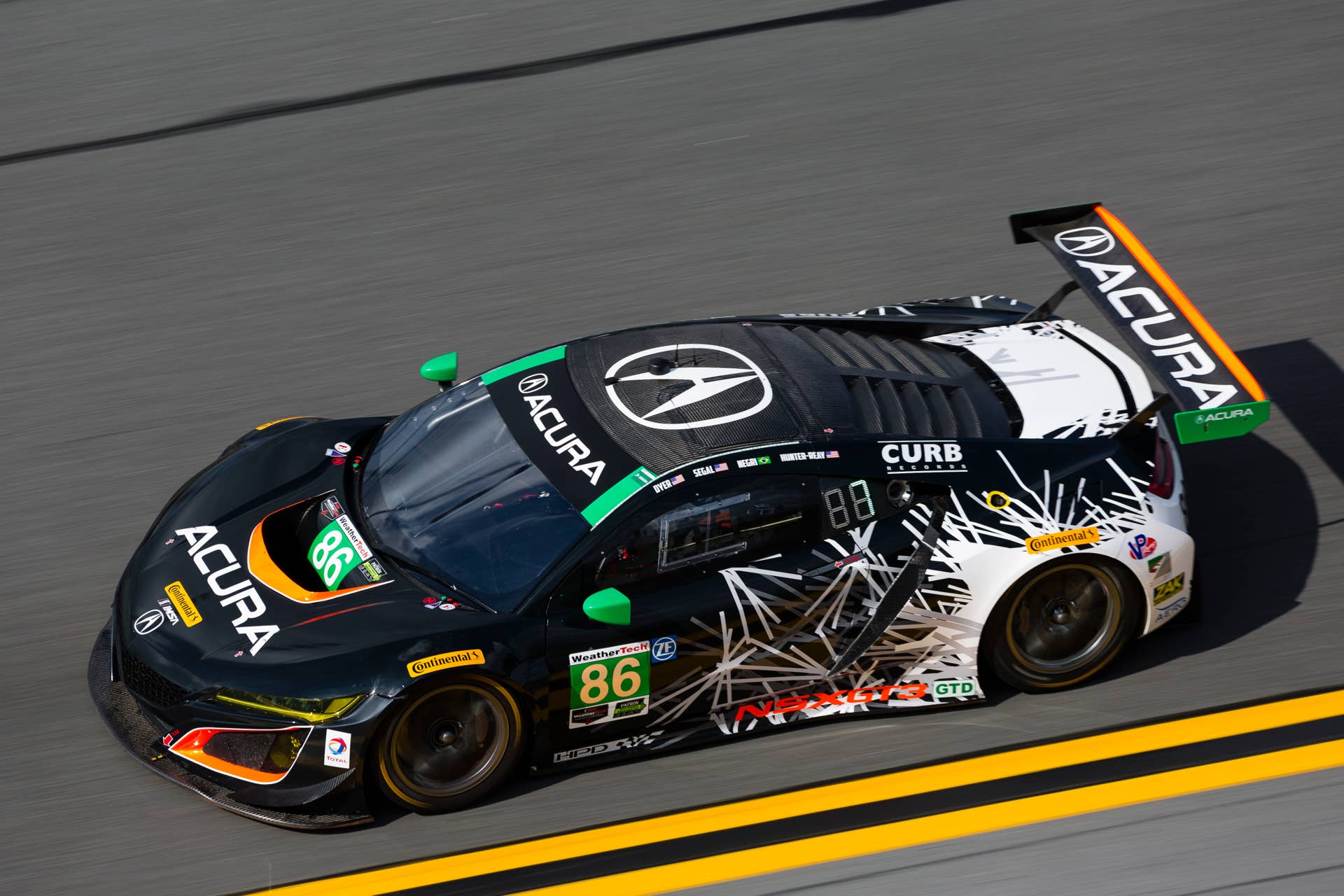 Acura NSX GT3 Race Car makes its debut at the Weathertech Rolex 24 at Daytona