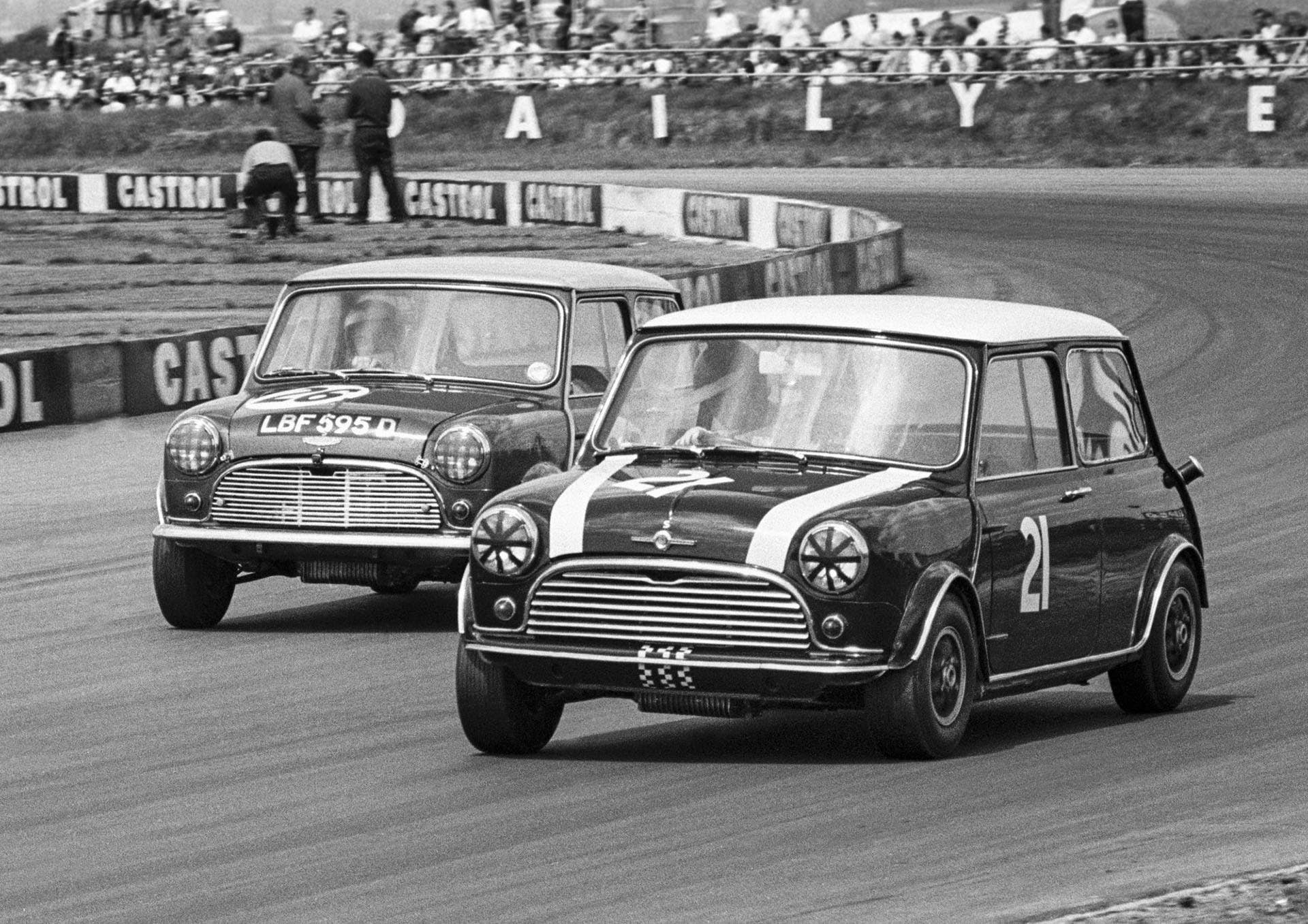 Mini 60th at Silverstone Classic 2019