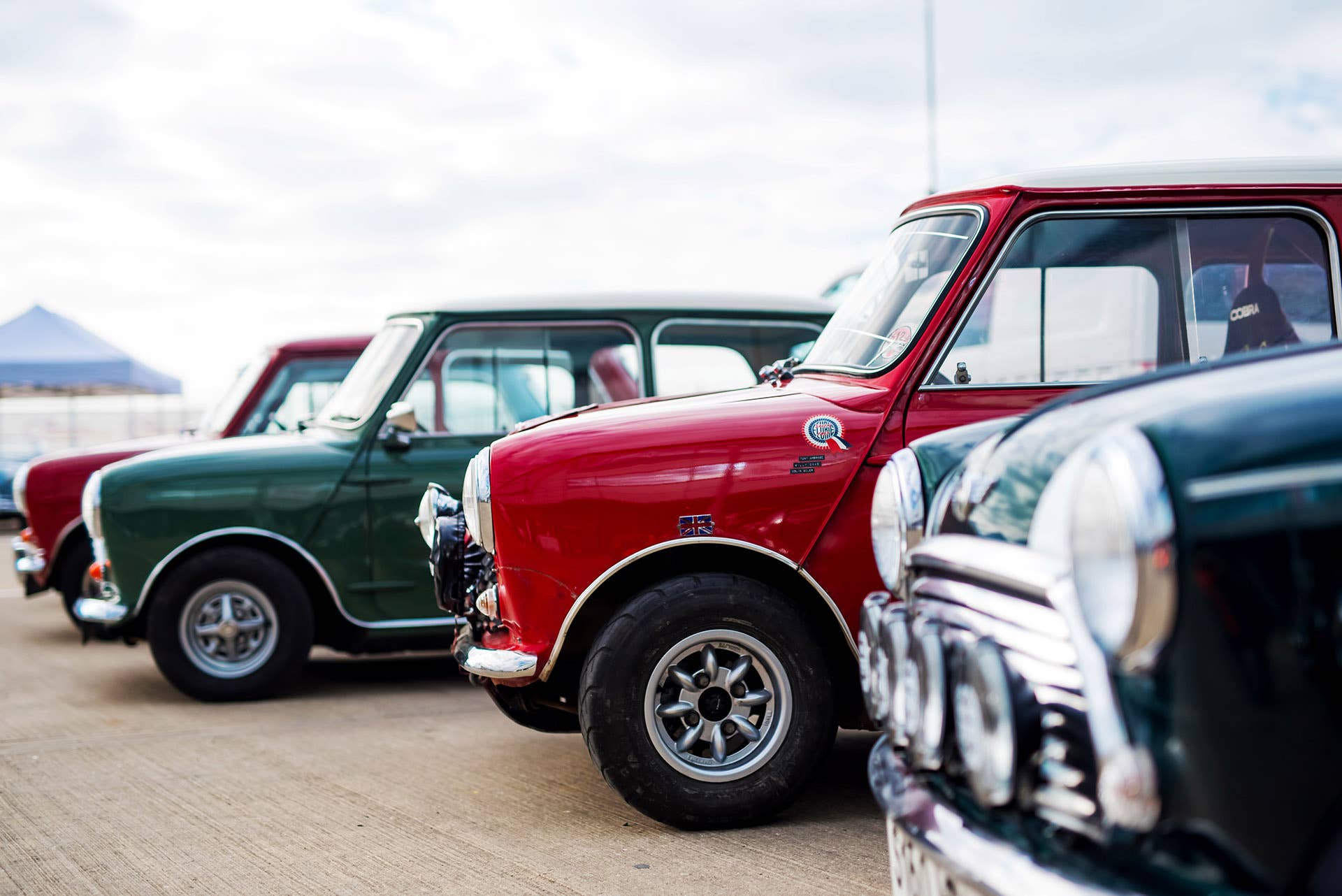 Mini 60th at Silverstone Classic 2019