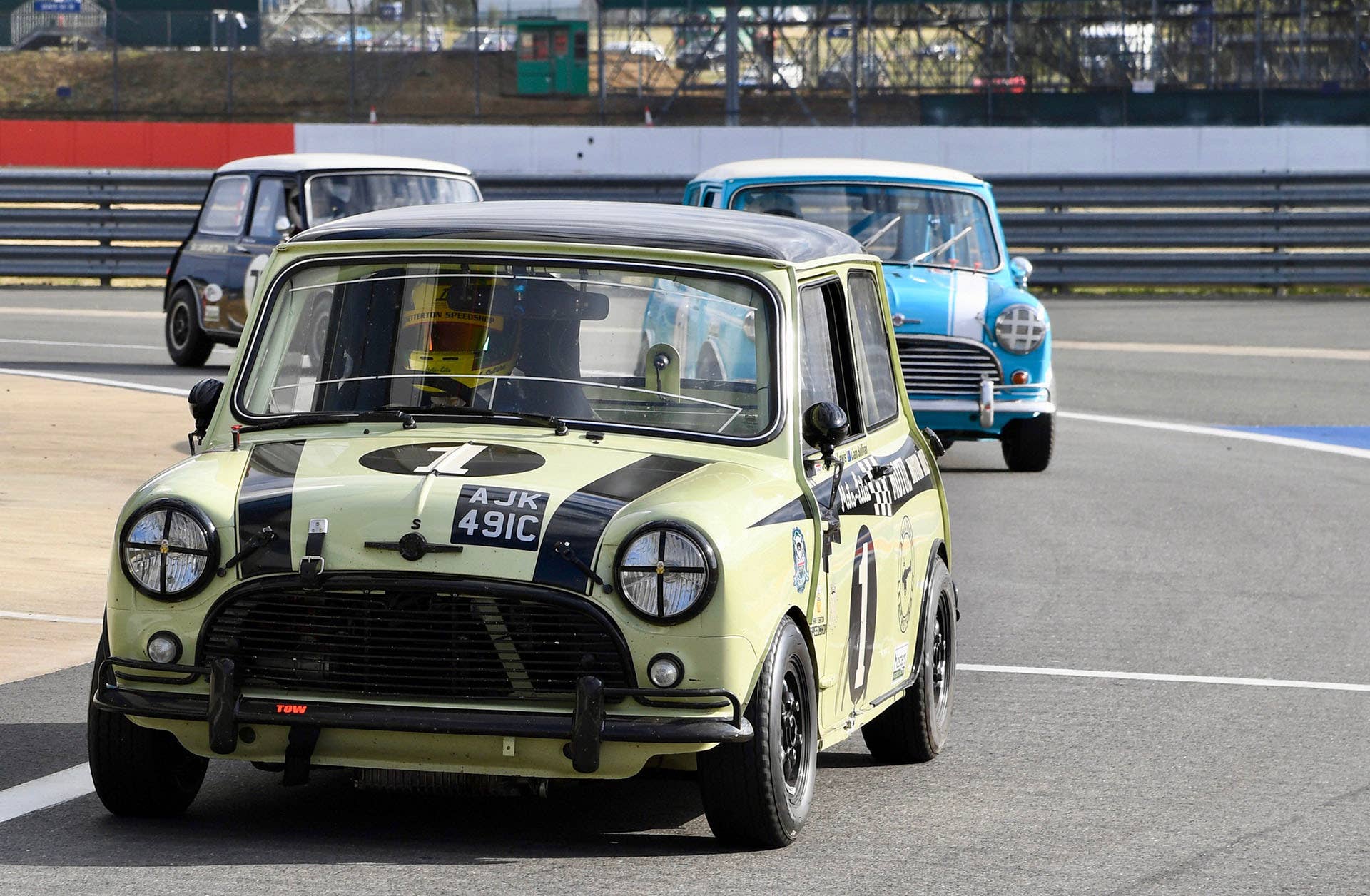 Mini 60th at Silverstone Classic 2019