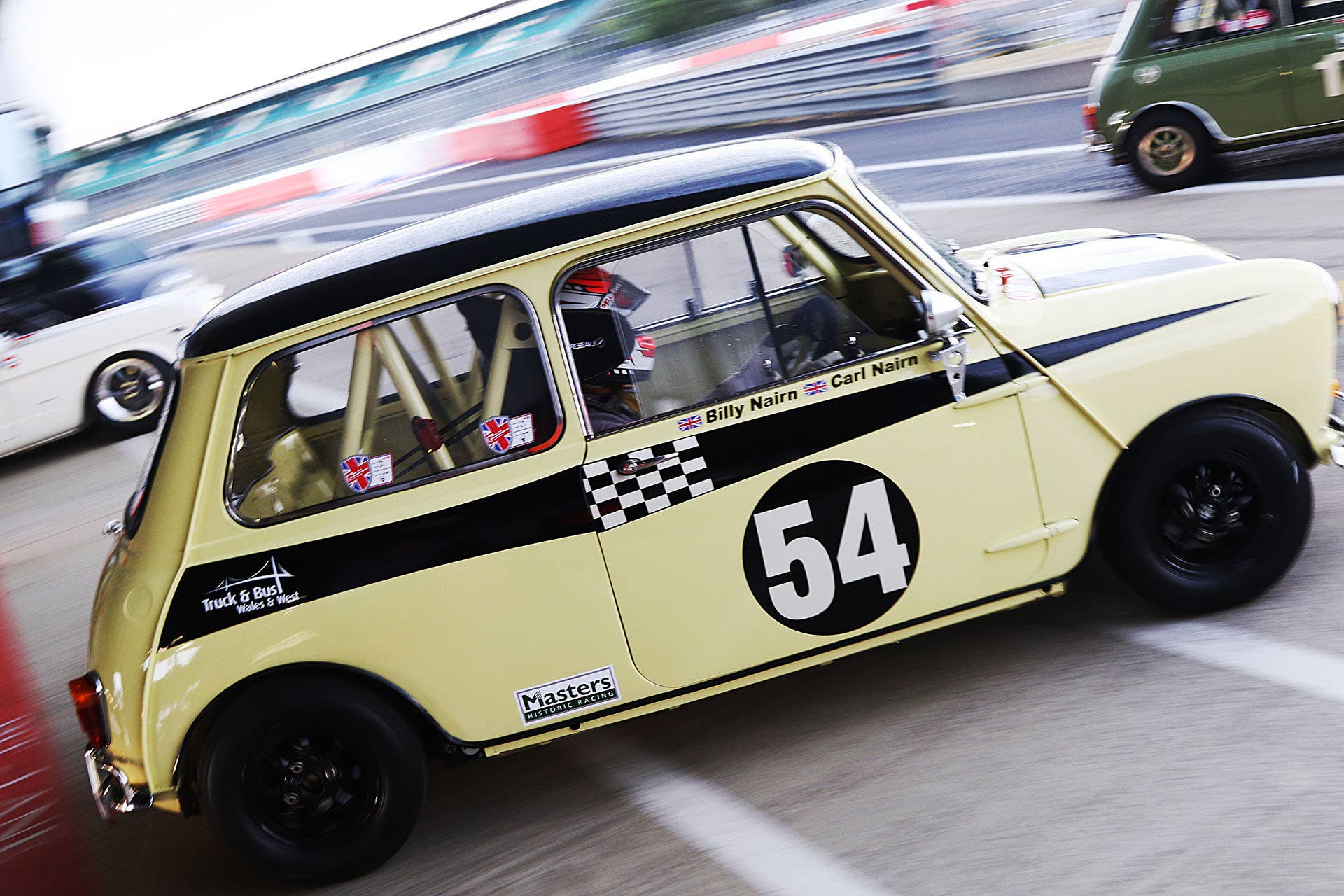 Mini 60th at Silverstone Classic 2019